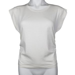 Madewell | NWT Lighthouse Side-Cinch Cap Sleeve Fitted Muscle Tee Women's XS